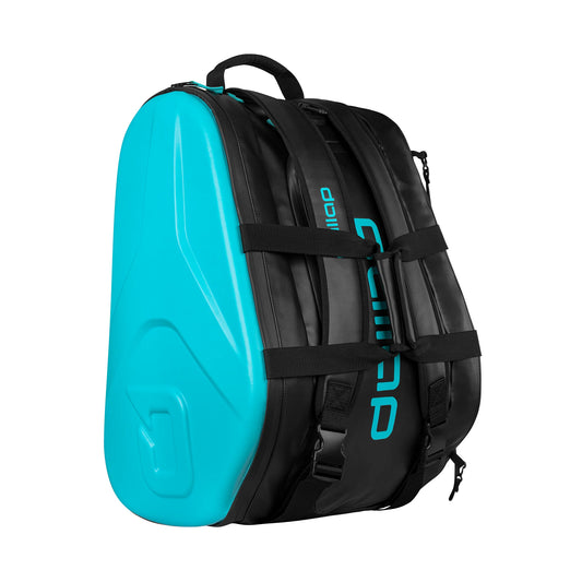 Pallap Pro Black/Cyan Blue 2.0 Racket Bag