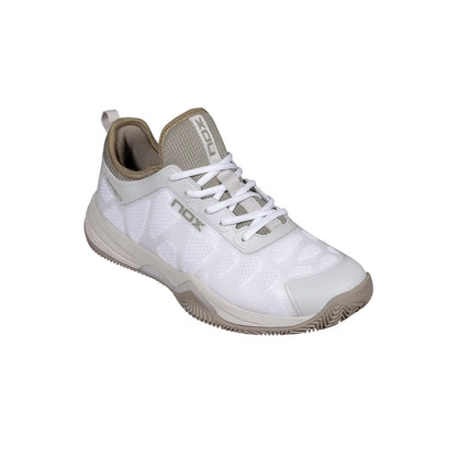 Nox Nerbo White / Vetiver 2026 Padel Shoes