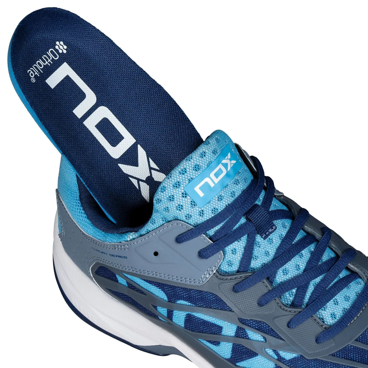 Nox AT10 Lux Stone Blue/ Bonie Padel Shoes 2024