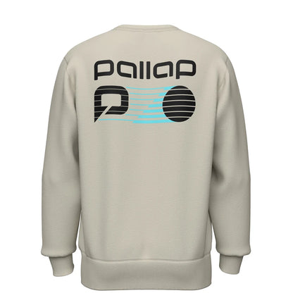 Pallap Vintage Leisure Cream Men Crewneck