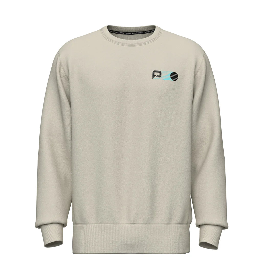 Pallap Vintage Leisure Cream Men Crewneck