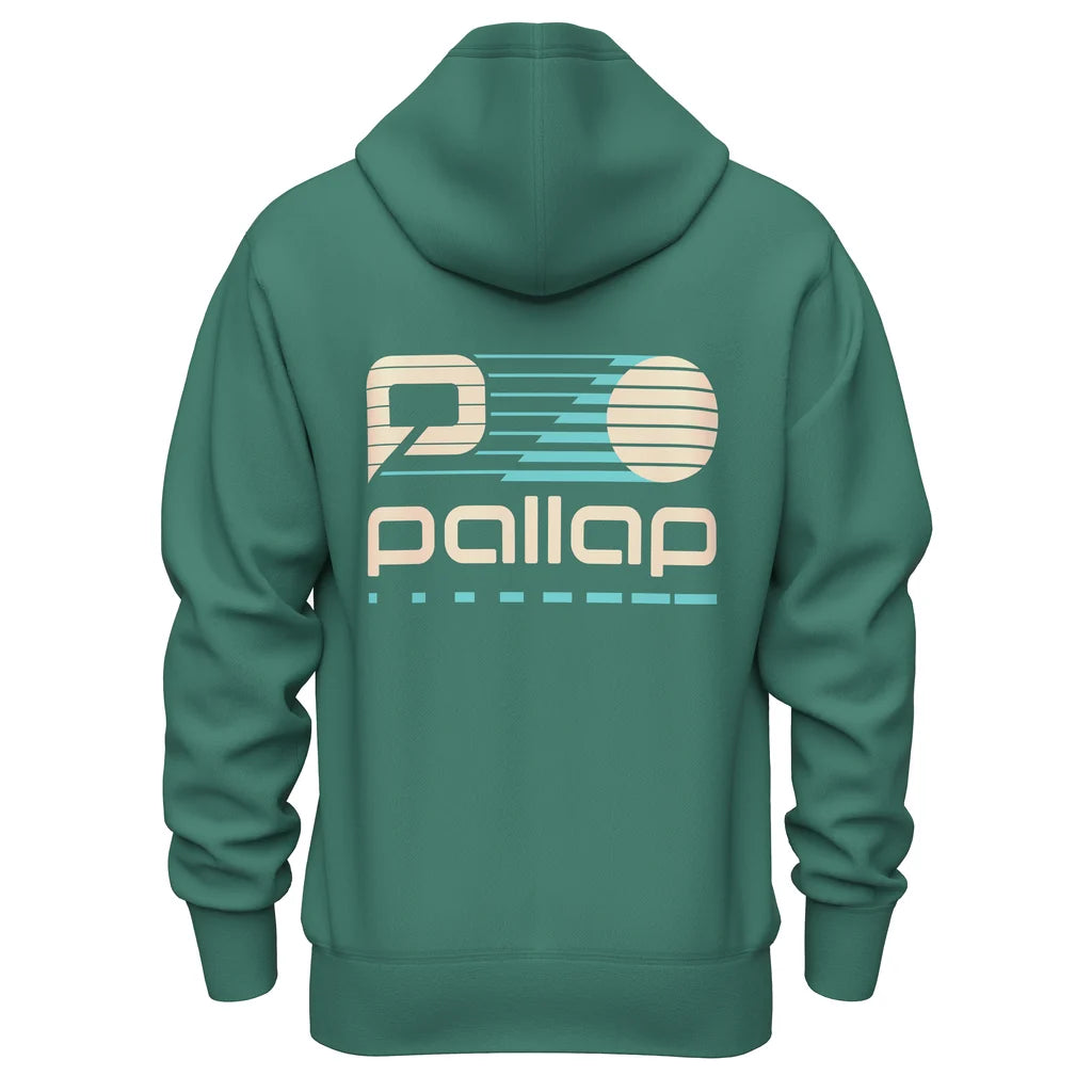 Pallap Vintage Leisure Green Men Hoodie