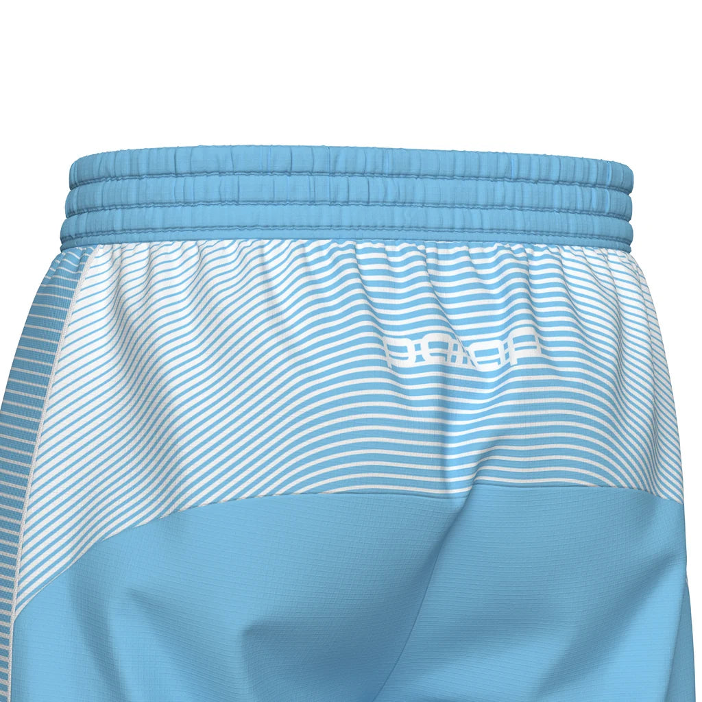 Pallap Men Tech Cyan Blue Men Short