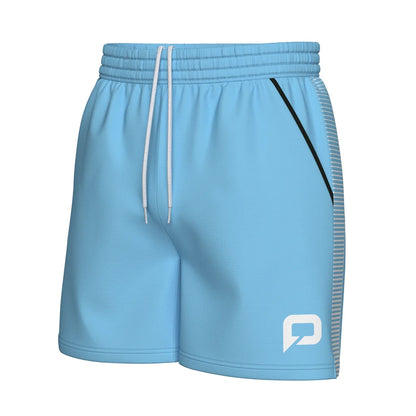 Pallap Men Tech Cyan Blue Men Short