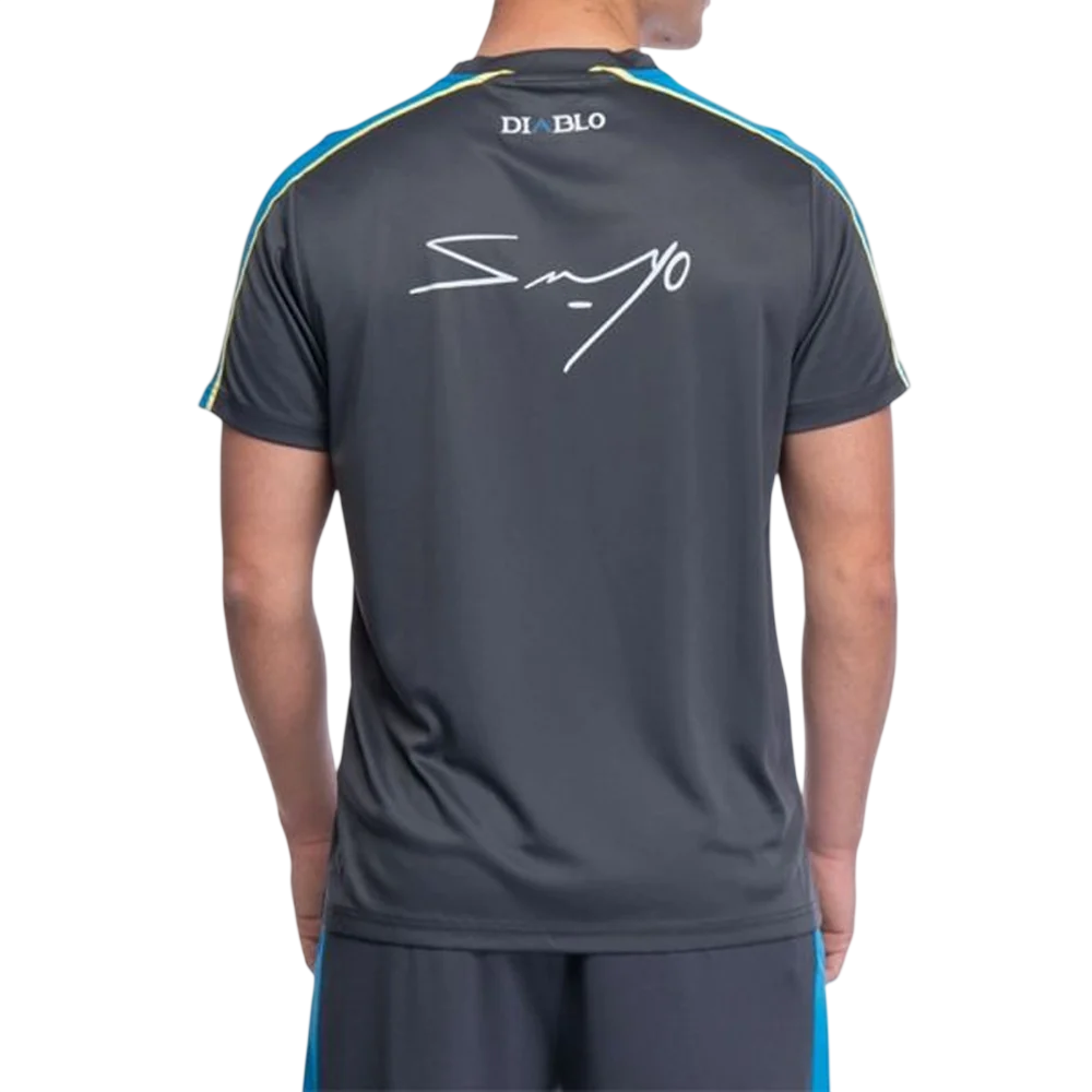 Siux Diablo Sanyo Grey Men's T Shirt