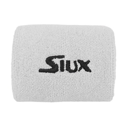 Siux Pack Of 2 Short White Wristband