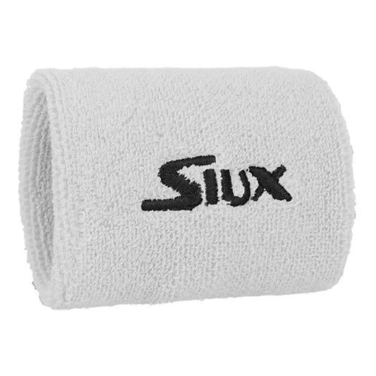 Siux Pack Of 2 Short White Wristband