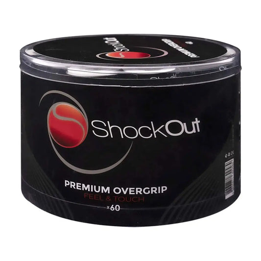 Shockout White Overgrip Comfort per PCS