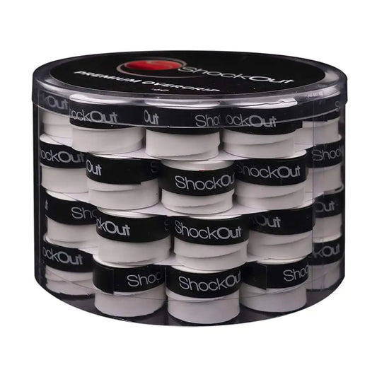 Shockout White Overgrip Comfort per PCS
