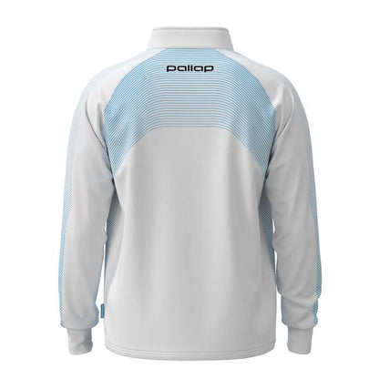 Pallap Tech White / Cyan Blue Men Jacket