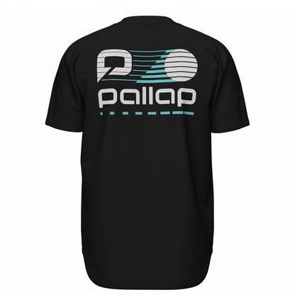 Pallap Vintage Leisure Black Men T-Shirt