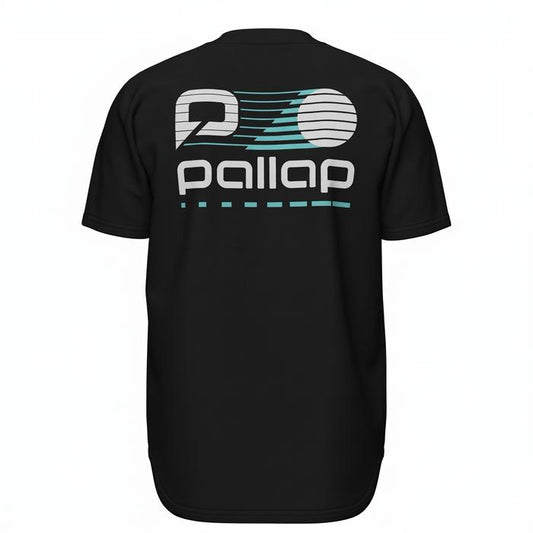 Pallap Vintage Leisure Black Men T-Shirt