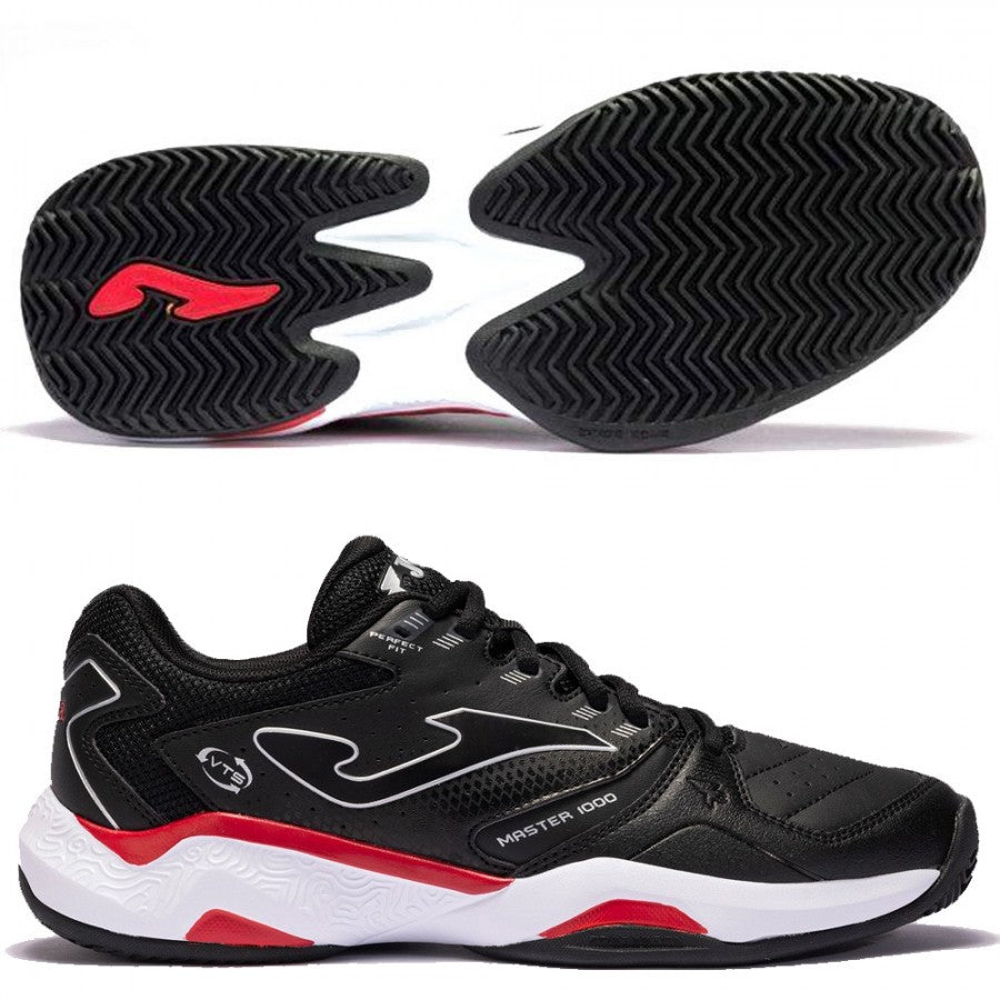 Joma Master 1000 Men Black / Red Padel Shoes