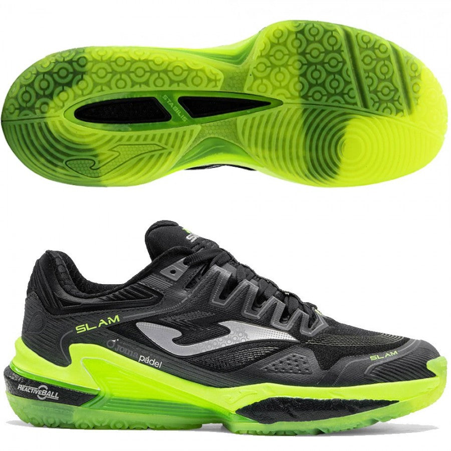 Joma Slam 2601 Men Black Padel Shoes