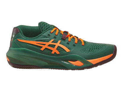 Asics Gel Resolution X Padel M  Jewel Green / Orange