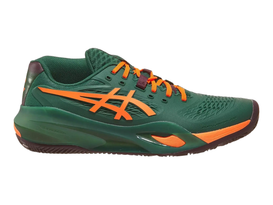 Asics Gel Resolution X Padel M  Jewel Green / Orange