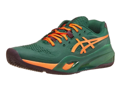 Asics Gel Resolution X Padel M  Jewel Green / Orange
