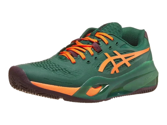Asics Gel Resolution X Padel M  Jewel Green / Orange