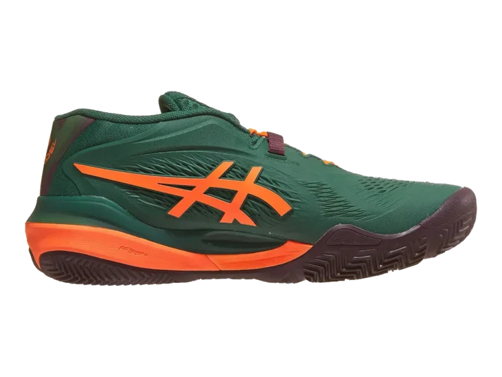 Asics Gel Resolution X Padel M  Jewel Green / Orange