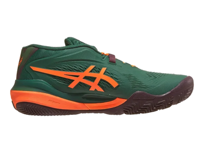 Asics Gel Resolution X Padel M  Jewel Green / Orange