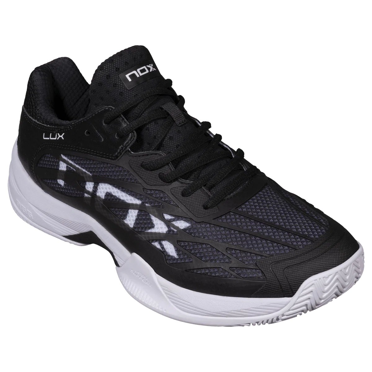Nox AT10 Lux Black / White Padel Shoes